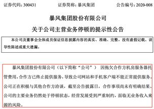 异动公告的风险提示不是玩笑