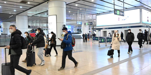 元旦假期期间，京港地铁所辖各线客运量共计490.3万人次