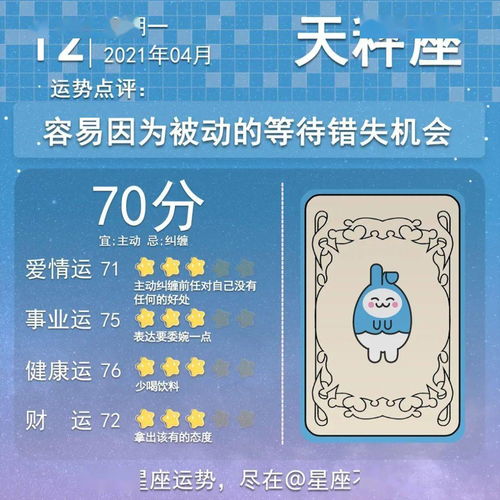 四月十二星座运程查询表_2021年4月12日十二星座运势--第1张