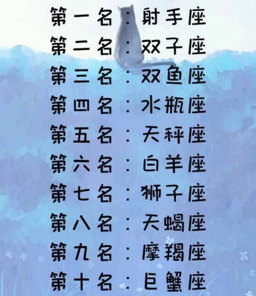 十二星座花心查询表_十二星座花心指数排行榜--第1张