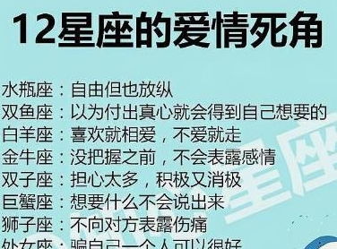 十二星座每周爱情查询表_十二星座爱情指数--第1张