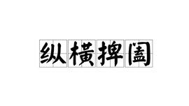 纵横捭阖造句_纵横捭阖造句简单--第1张