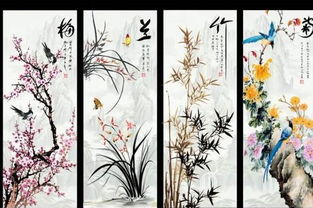 四君子花是哪几种花 四君子花，四种代表高雅的花卉--第1张