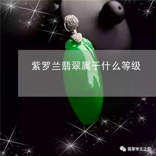  紫罗兰翡翠属于什么档次--第1张