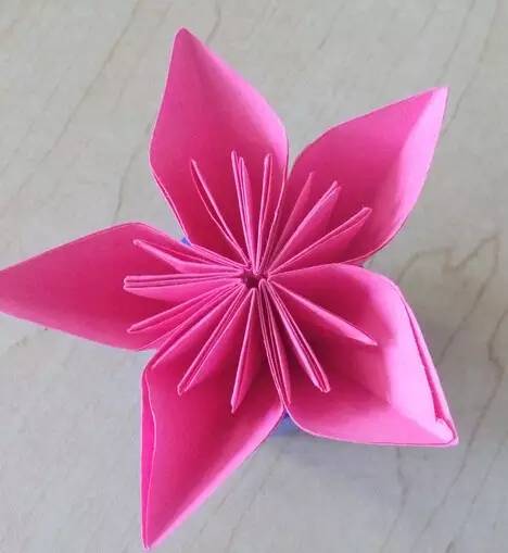  樱花折纸，樱花折纸艺术--第1张