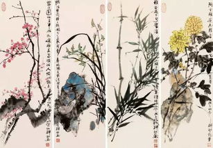  花中四君子，梅、兰、竹、菊，象征着四种高尚的品质--第1张