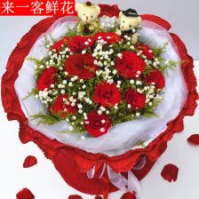 生日鲜花束图片，浪漫与惊喜的完美结合，生日鲜花束浪漫惊喜图片合集--第1张
