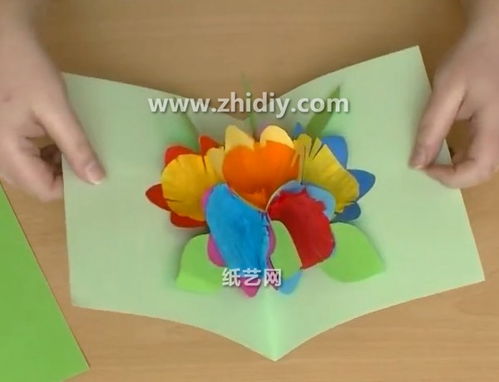  教师节花朵手工制作教程，教师节花朵手工制作，用彩色纸制作美丽花束--第1张
