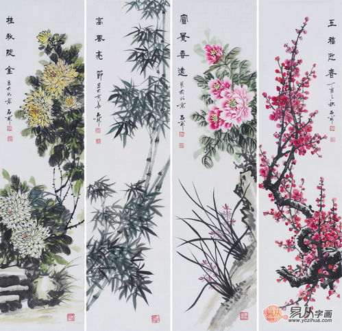  梅兰竹菊，四大花中君子之典范，四大花中君子之典范，梅兰竹菊--第1张