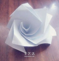  如何用卫生纸折玫瑰花--第1张