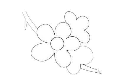  花图片简笔画，简单易学的花图片简笔画--第1张