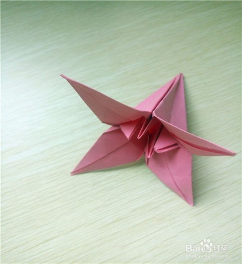  手工百合花折纸--第1张