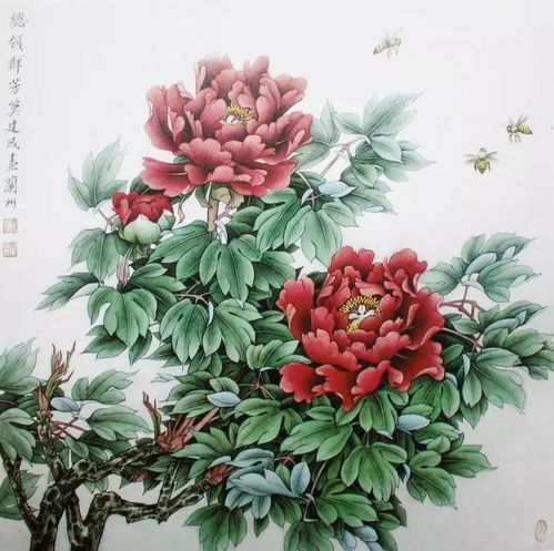  牡丹花叶子图片，美丽与智慧的完美结合--第1张