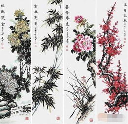  中国四大名花，梅兰竹菊，中国四大名花之梅兰竹菊的美丽传说--第1张