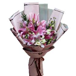  母亲节送花一般送什么花，母亲节送花可以选择送康乃馨、百合花、萱草花、玫瑰花、木槿花等，这些花都有着美好的寓意，能够表达对母亲的感激和爱意。--第1张