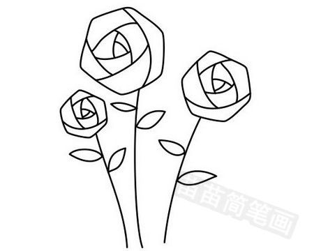  玫瑰花画法，玫瑰花绘画指南--第1张