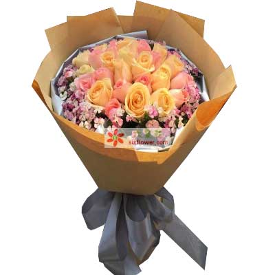  25朵玫瑰花语是什么意思，25朵玫瑰的花语是爱我、承诺或祝福等含义。--第1张