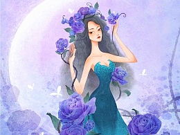  蓝色妖姬，女人的美丽与神秘，蓝色妖姬，女人的美丽与神秘之谜--第1张