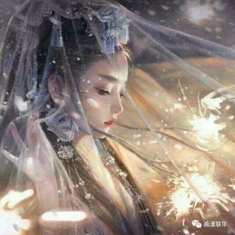  彼岸花暗系古风头像，穿越时空的古韵之美--第1张