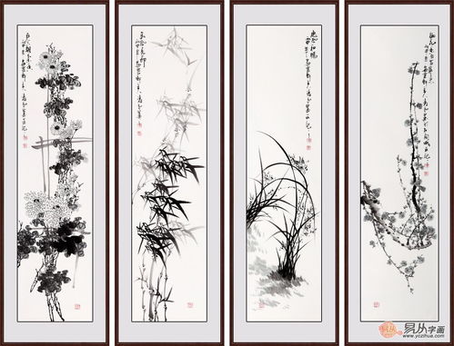  梅兰竹菊四君子的象征意义，梅兰竹菊象征高洁谦虚的人格力量--第1张