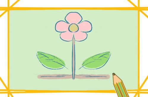  春天的花简笔画--第1张
