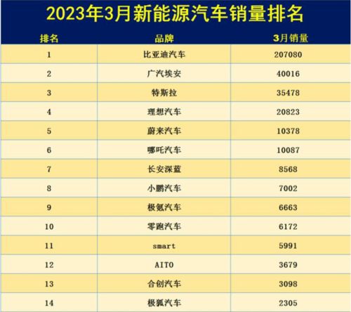 汽车销量排行榜2023年1月_2821汽车销量排行榜--第1张