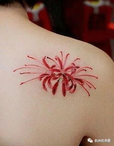  彼岸花纹身，穿越生死之花的神秘印记--第1张
