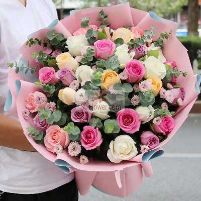  教师节送花，教师节送花，表达对老师的感激之情--第1张