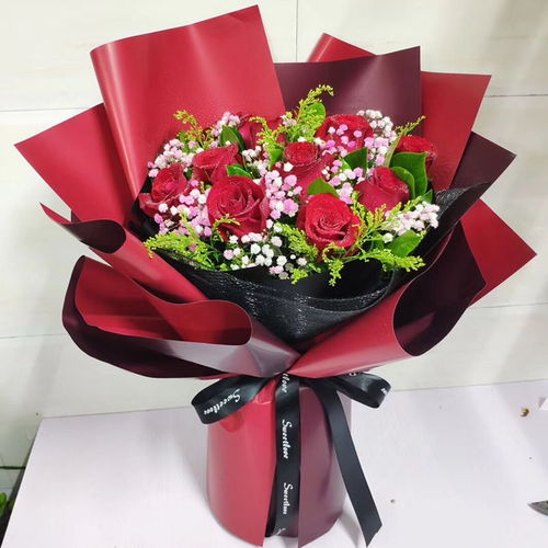  七夕鲜花花束图片，七夕浪漫鲜花花束图片，传递浓浓爱意--第1张
