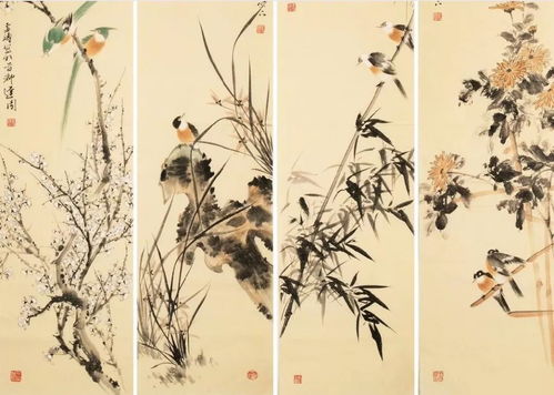  梅兰竹菊四君子，代表人物与精神象征，梅兰竹菊四君子的代表人物与精神象征--第1张