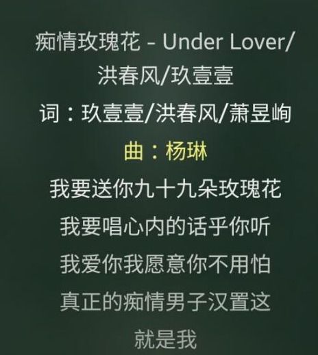九十九朵玫瑰歌词  ，九十九朵玫瑰歌词--第1张