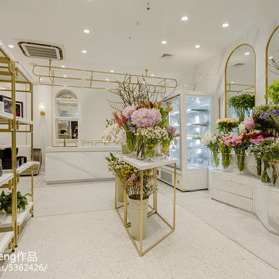 花店装修设计效果图  花店装修设计效果图--第1张