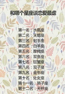 十二星座和什么星座最配 十二星座和什么星座最配做朋友 --第1张