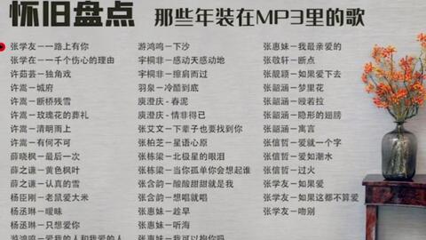 老歌回忆录，一人一首成名曲100首--第1张