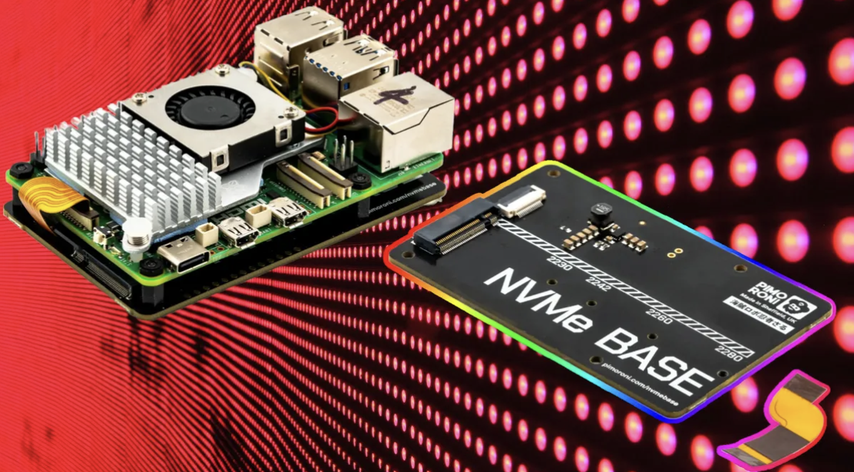 Pimoroni 推出树莓派 5 用 M.2 转接板：支持 2280 规格、可解锁 PCIe Gen3 速度